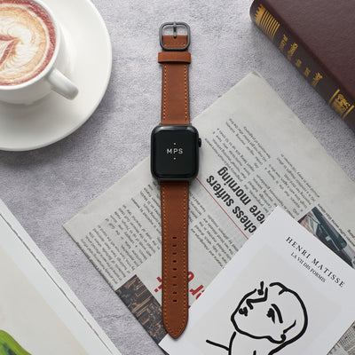 Genesis Leather Apple Watch Band