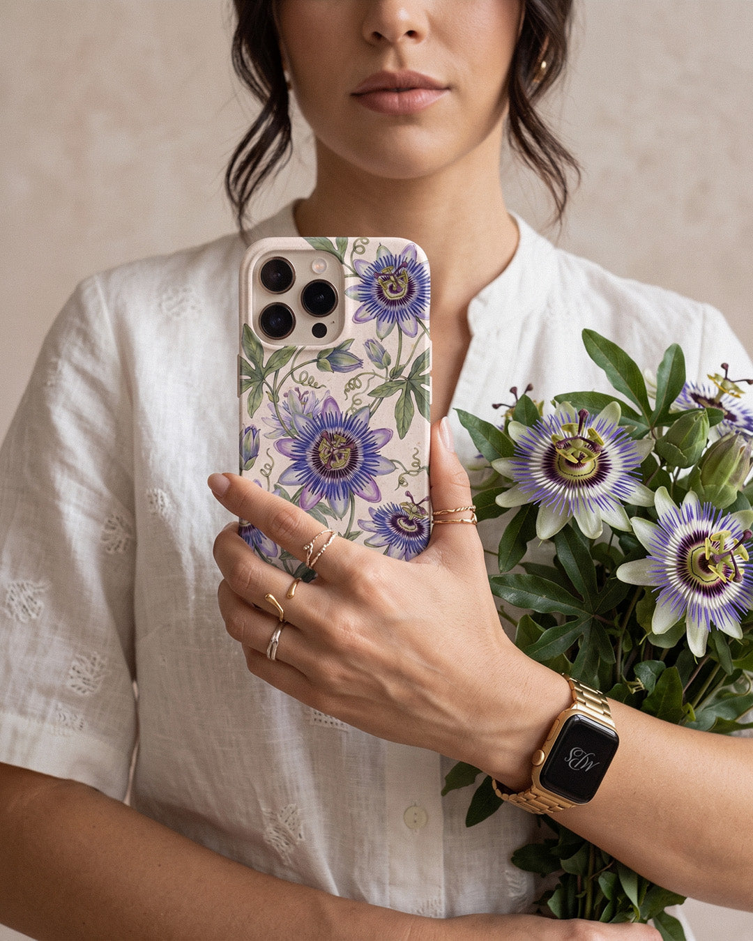 Passionflower Phone Case