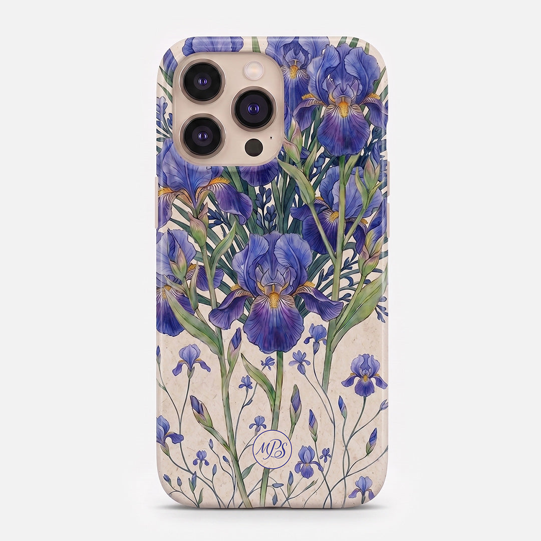 Blue Flag Iris Phone Case