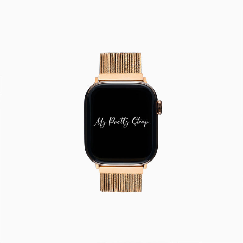 Empress Stainless Steel Strap – Rose Gold