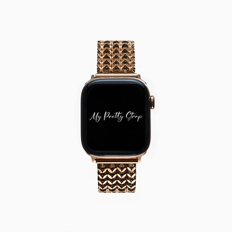 Mermaid Stainless Steel Strap – Rose Gold