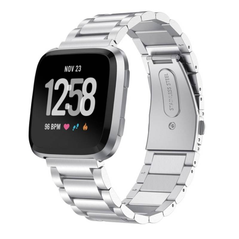 Classic Stainless Steel Fitbit Strap
